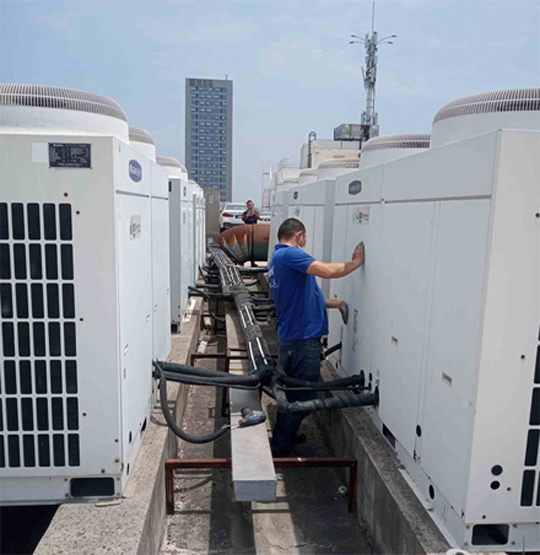 海口市中央空调制热和不制冷系统维修方法